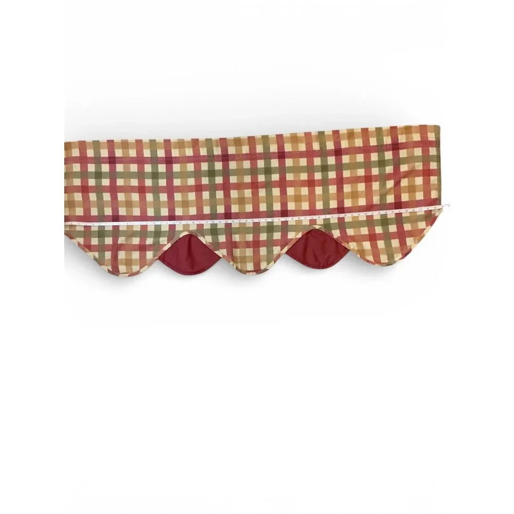 Better Homes & Gardens Plaid Window Valances Set Of 2 57